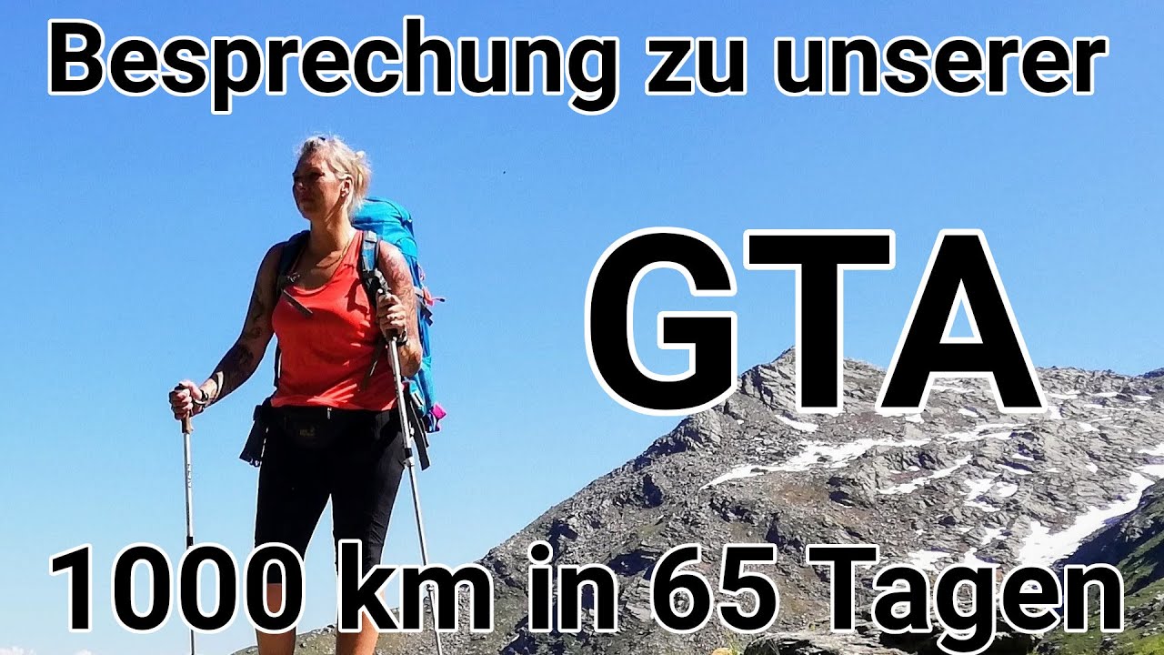 Besprechung zu unserer GTA - Grande Traversata delle Alpi - 1000 km in 65 Tagen