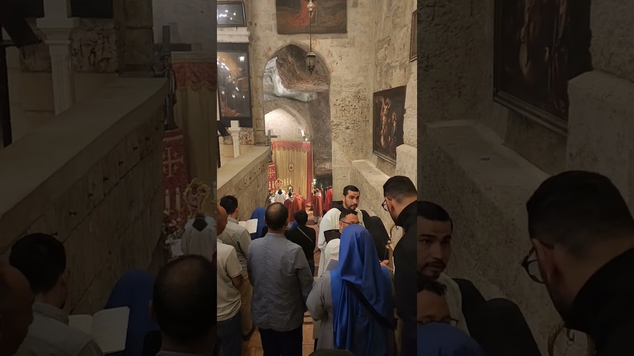 The Holy Mass of the finding of the True Cross (Inventio Crucis) at the Holy Sepulchre in Jerusalem