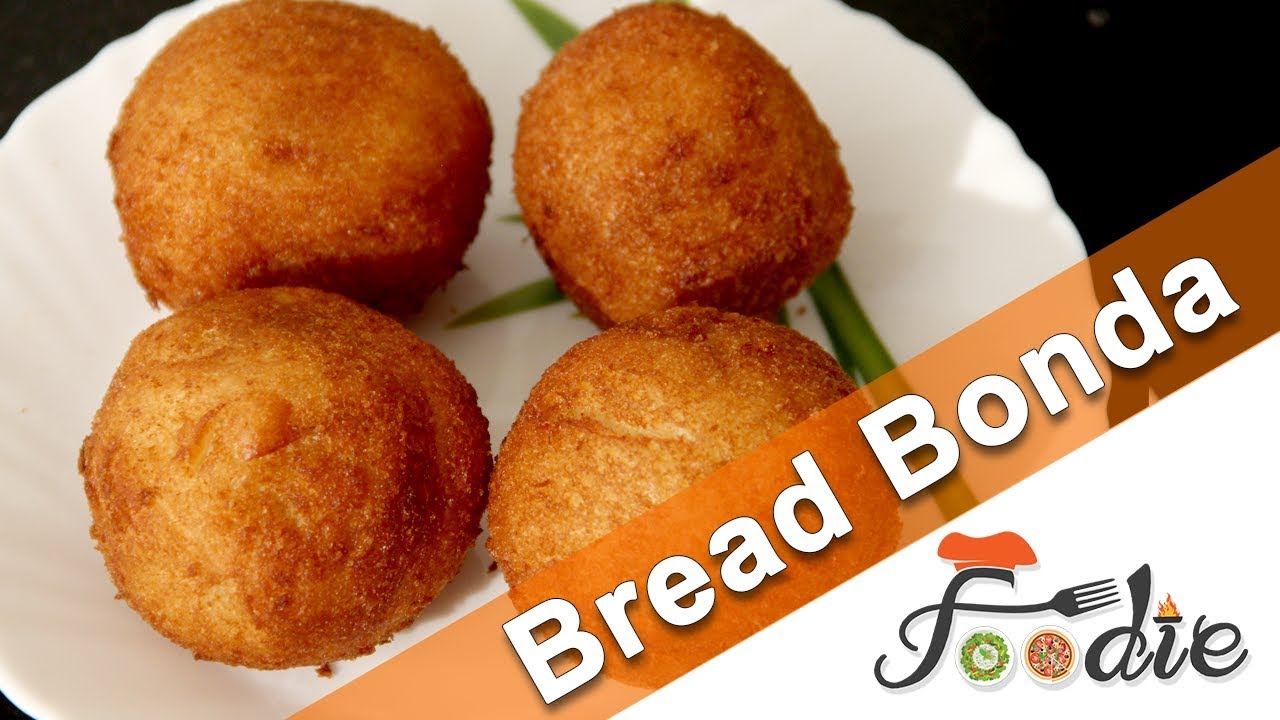 Bread Bonda recipe| How to make bread Bonda|Snacks to make at home| Bread recipes for snacks| Foodie