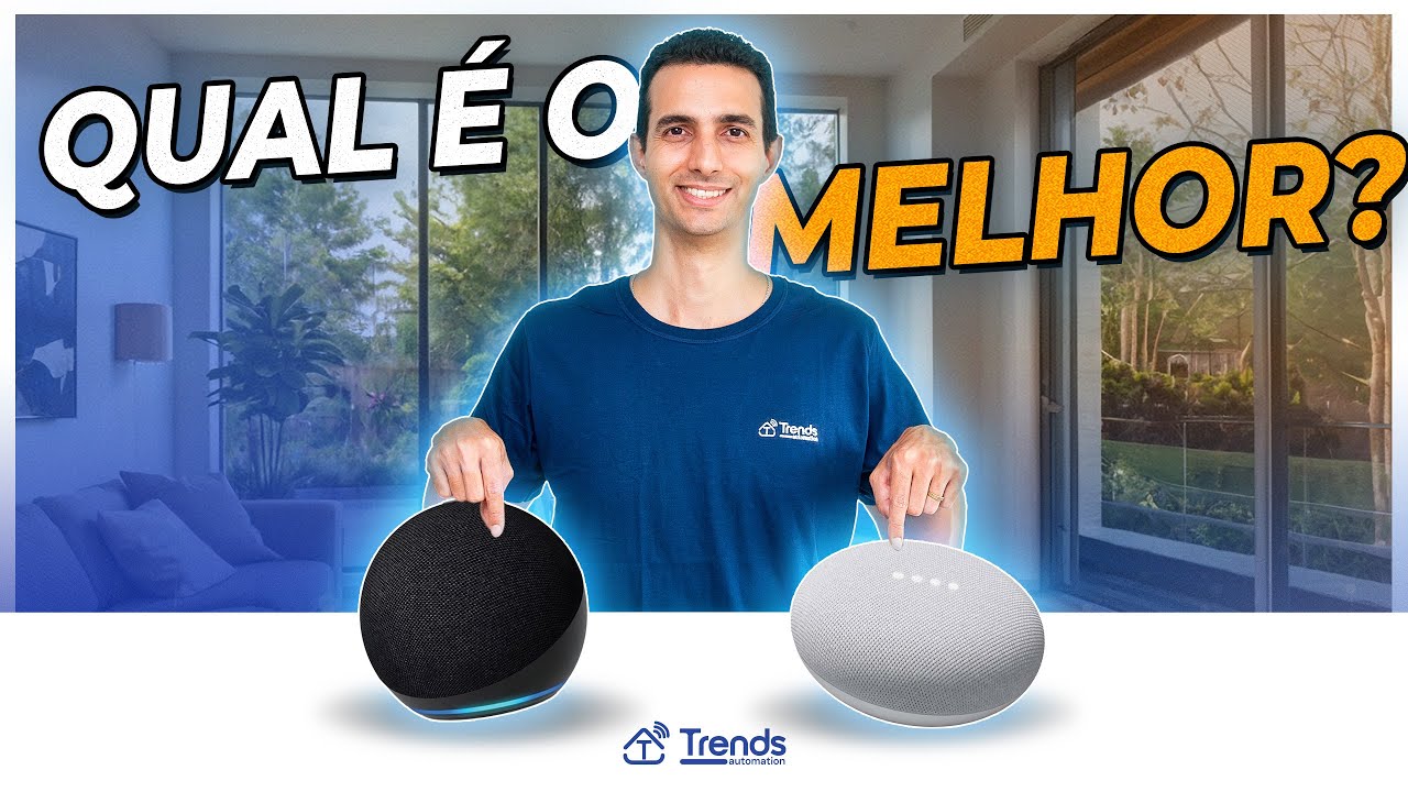 ALEXA ou GOOGLE HOME? Testei os dois e s&oacute; UM realmente vale a pena!