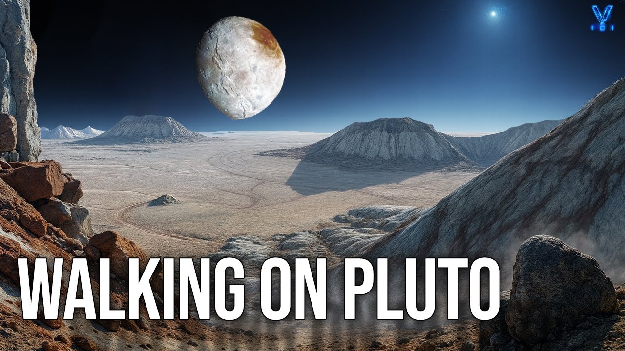 What It Feels Like to Walk Across Pluto's Frozen Surface (A First Person Experience)