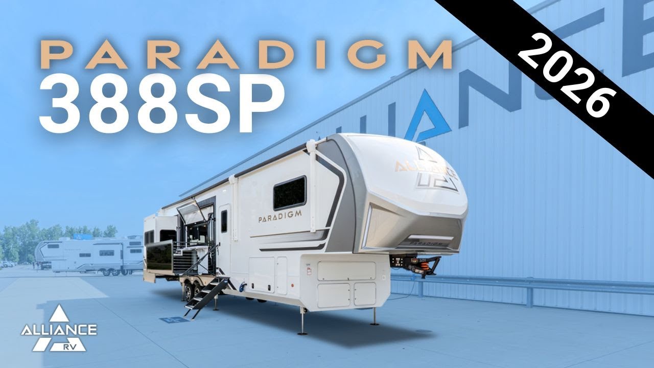 2026 Alliance Paradigm 388SP | You Won't Believe This RV's Side Patio!