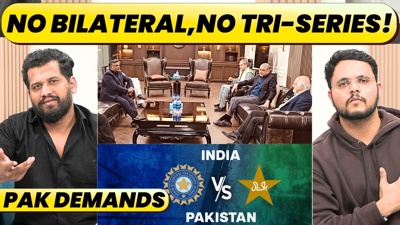 🔴IND VS PAK BREAKING: ICC Rejects Pakistan’s Demands, No Bilateral, No Tri-Series, PAK on backfoot.
