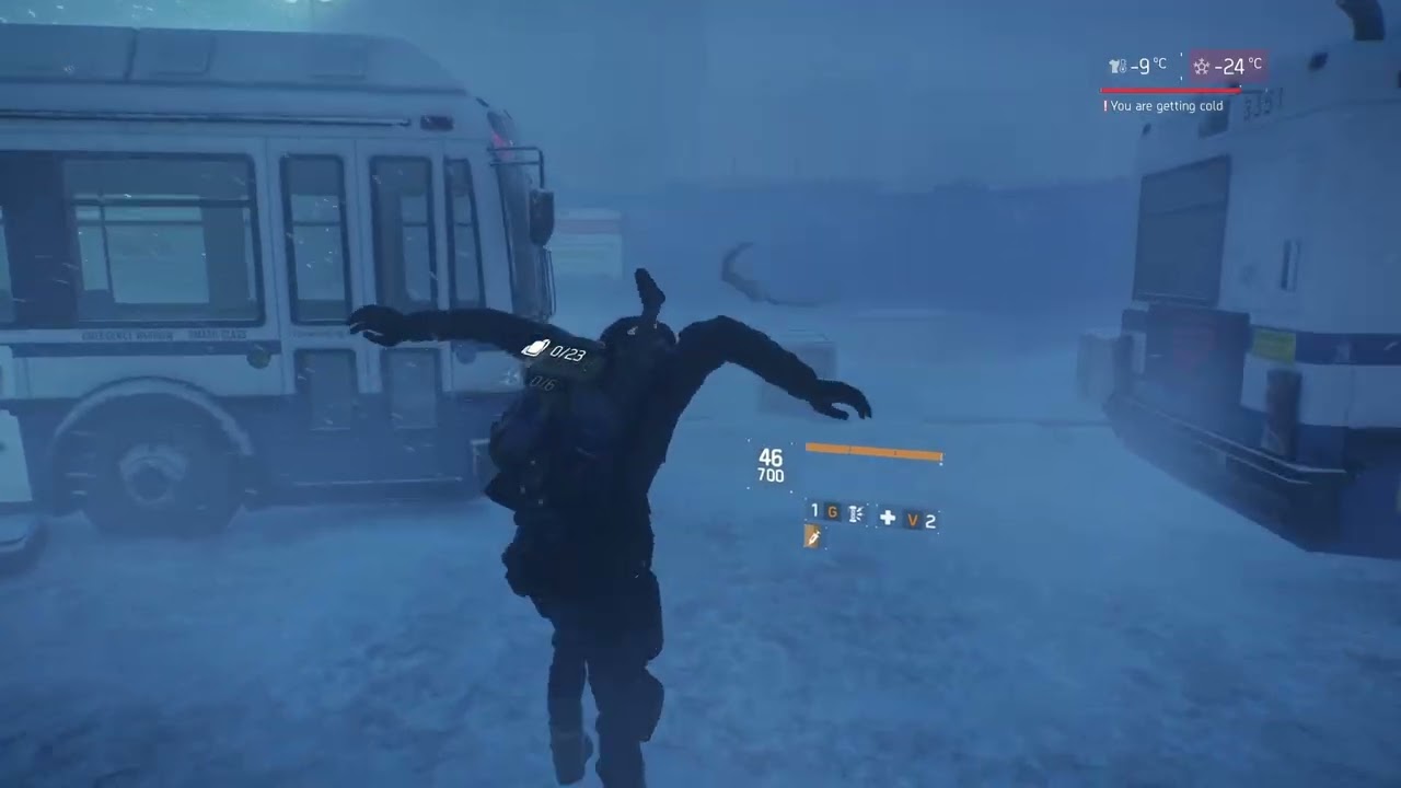 The Division - Survival - I liked his intention of escaping