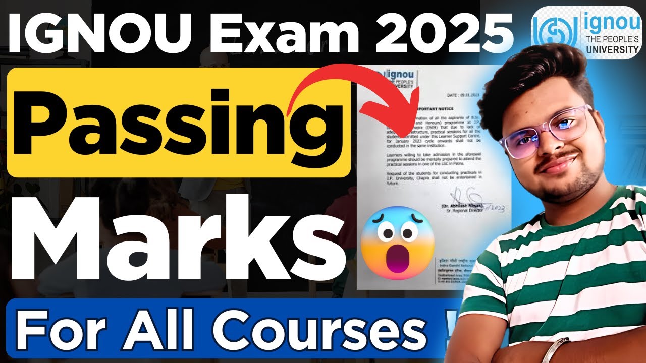 🔥 IGNOU Passing Marks June Exam 2025 | Complete Guide to IGNOU Passing Criteria for All Courses
