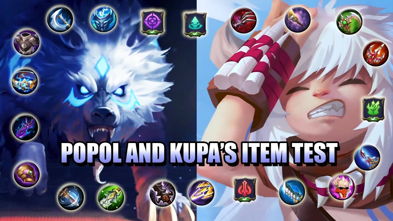 ITEMS WITH DOUBLE EFFECTS ON POPOL AND KUPA - MLBB