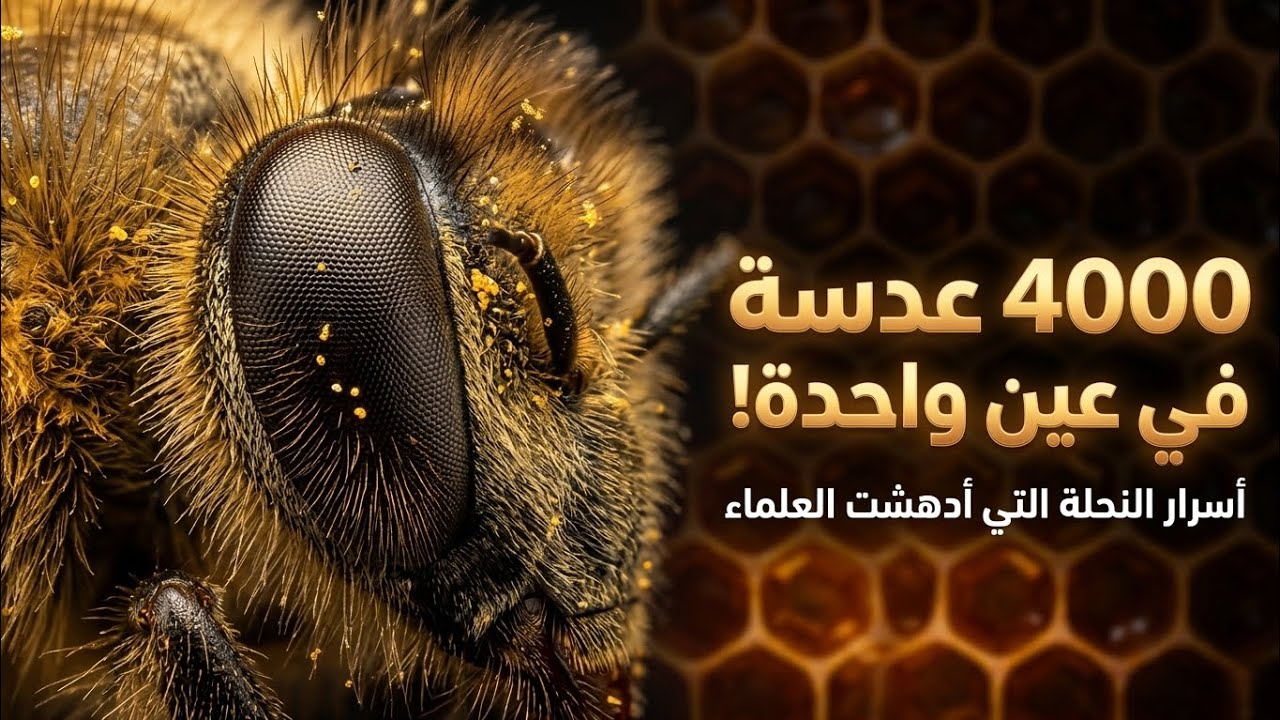 النحلة معجزة التواصل وهندسة البناء بتقدير الخالق البديع. #آيات #وثائقي