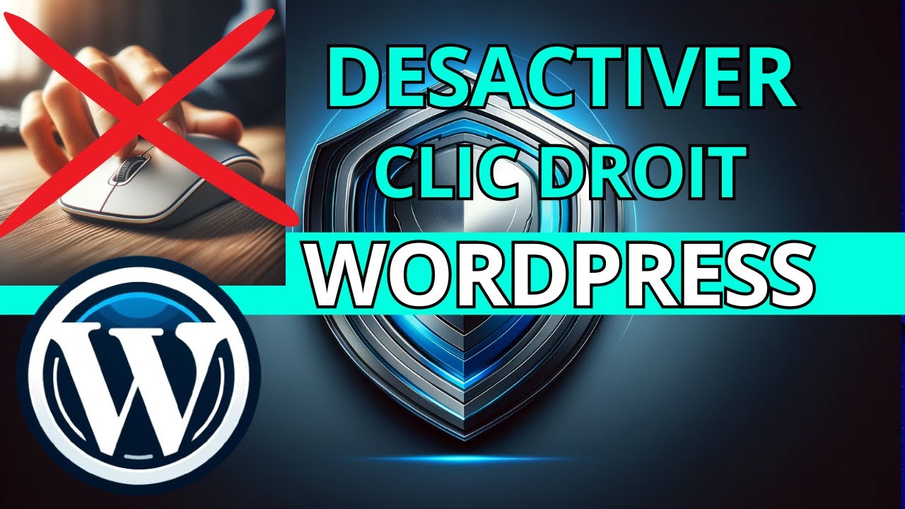 ❌ Comment Désactiver le Clic Droit sur son site WordPress ❌