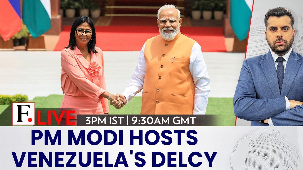 LIVE | India, Venezuela Deepen Energy Ties as PM Modi Meets Delcy Rodriguez | Firstpost