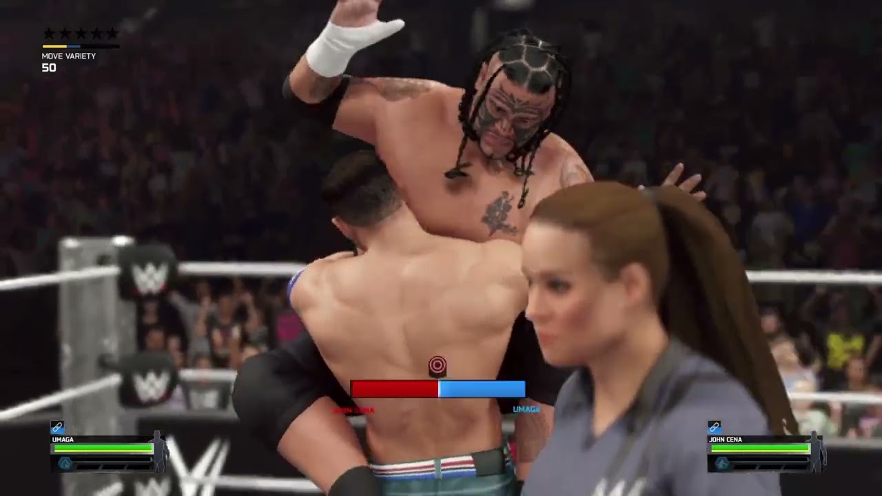 John Cena Vs Umaga (WWE2K25)
