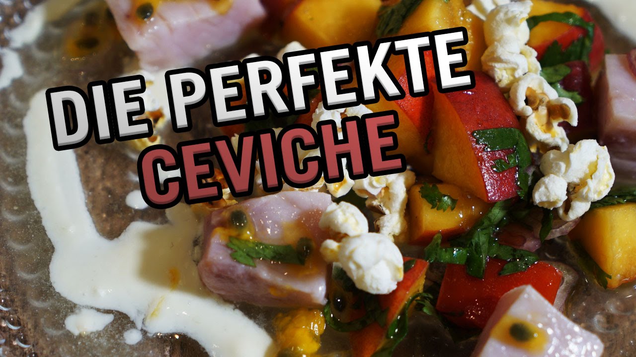 Schwertfisch Ceviche - der frische Trend aus Peru | Sternekoch Kolja Kleeberg