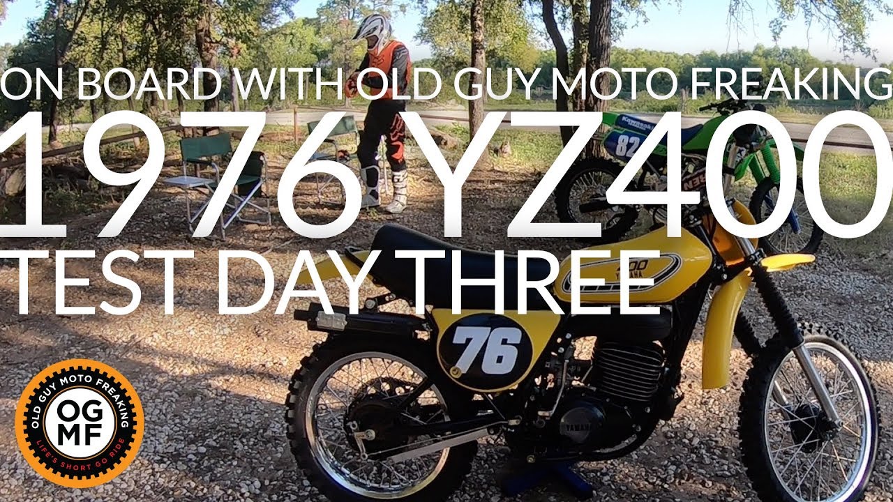 1976 YZ400 Test Day Three