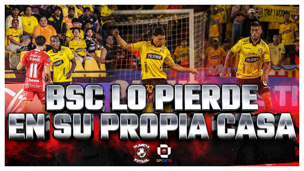 🔴EN VIVO | BARCELONA SC PIERDE DE LOCAL ANTE ARGENTINOS JR | PLANETA FÚTBOL