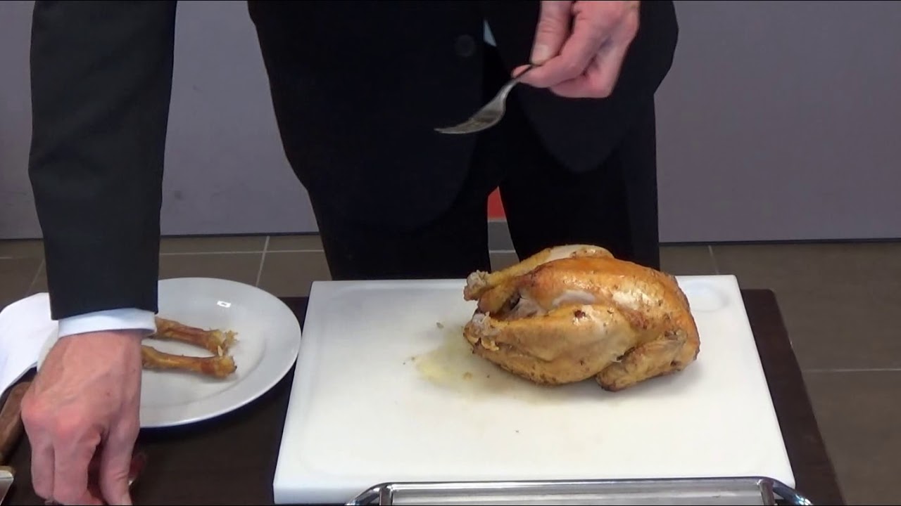 Poulet farci aux marrons
