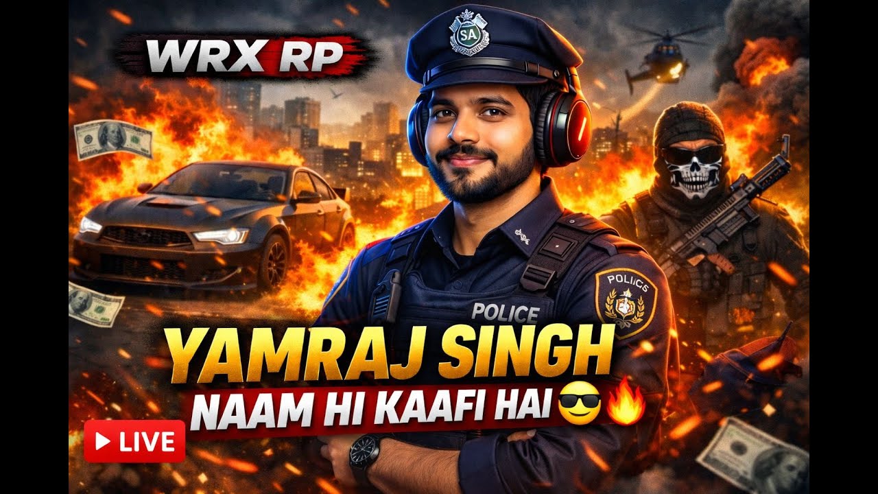 WRX RP |Yamraj Singh Naam Hi Kaafi Hai 😎🔥#wrx2 #zerugamer #gtarp