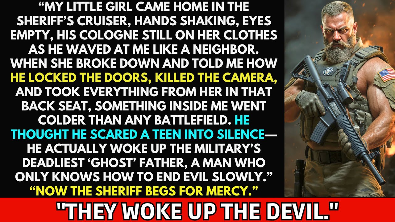 Corrupt Sheriff Raped My Daughter in His Squad Car—He Didn't Know Her Father Was Military's Ghost.