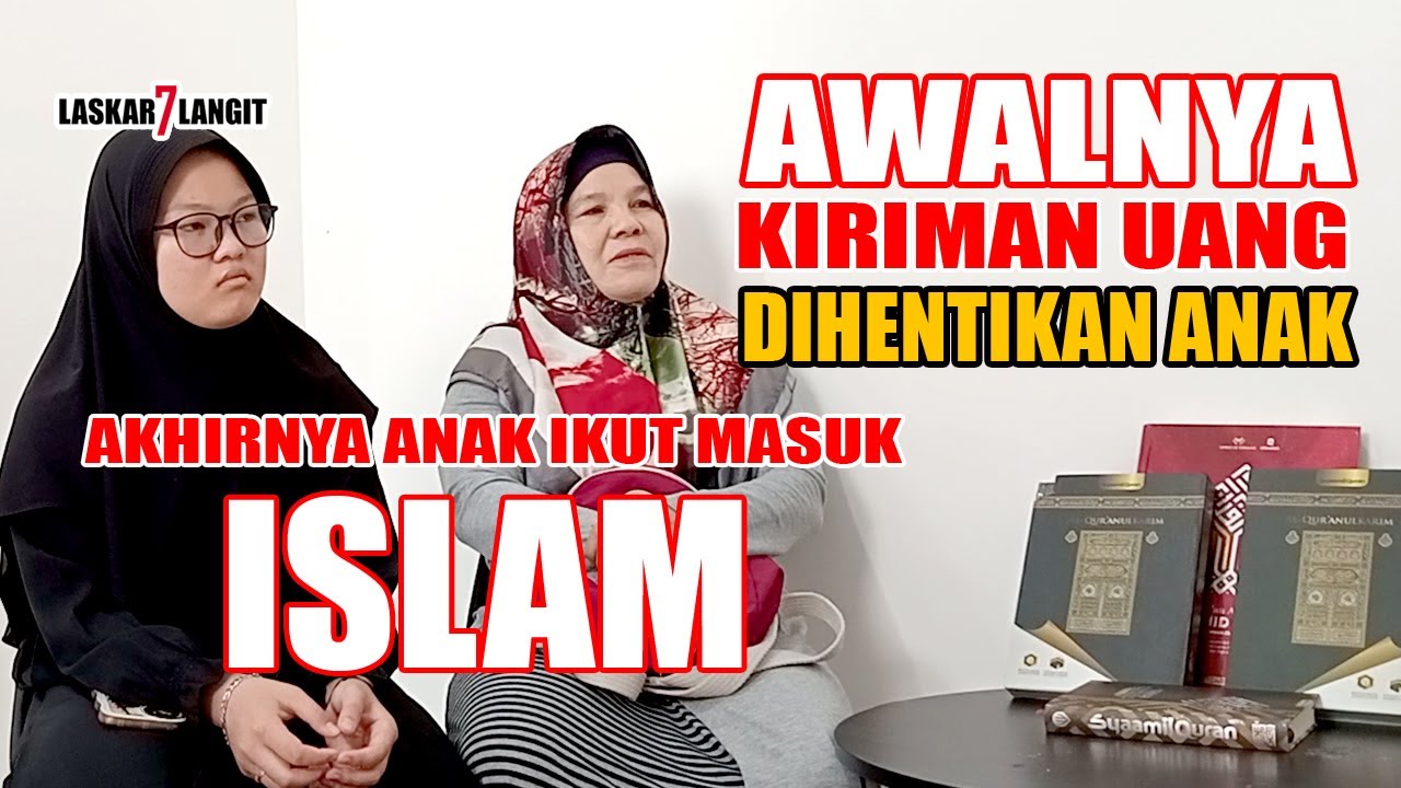 Anak Yang Menolak Akhirnya Syahadat Masuk Islam Jadi Mualaf