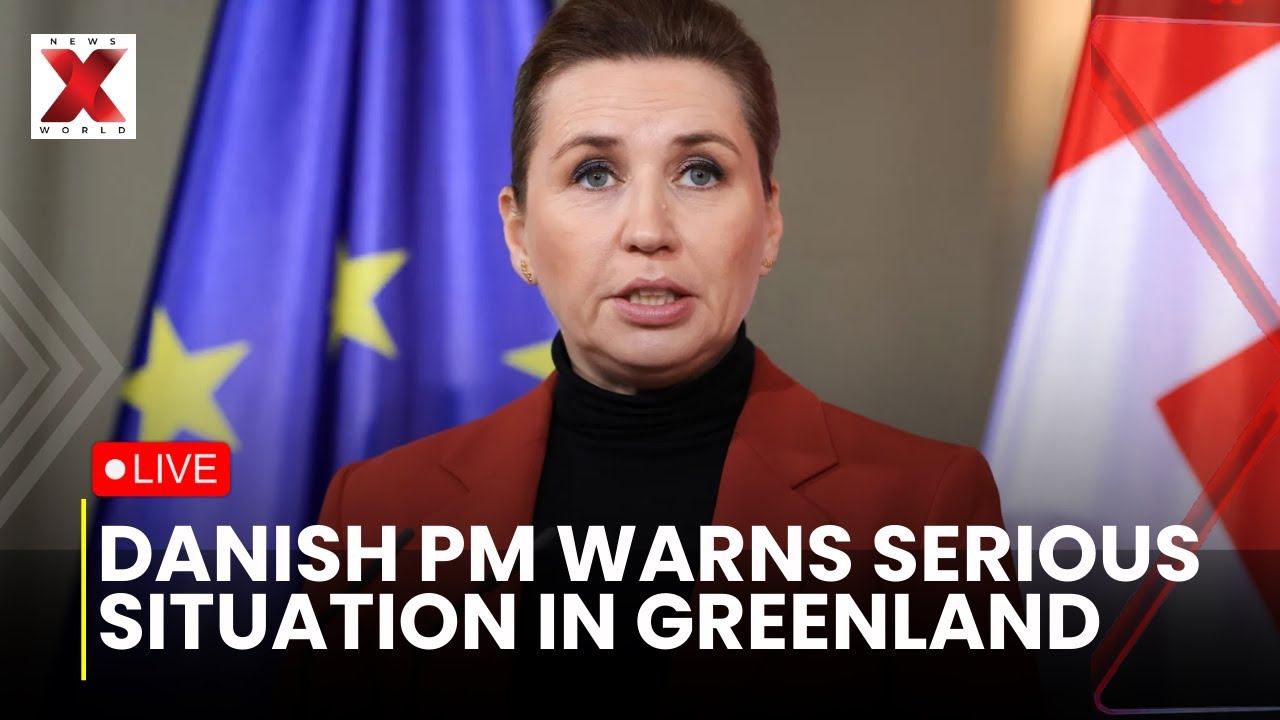Danish PM Greenland Visit LIVE : Danish PM Warns “Serious Situation” During Greenland Visit