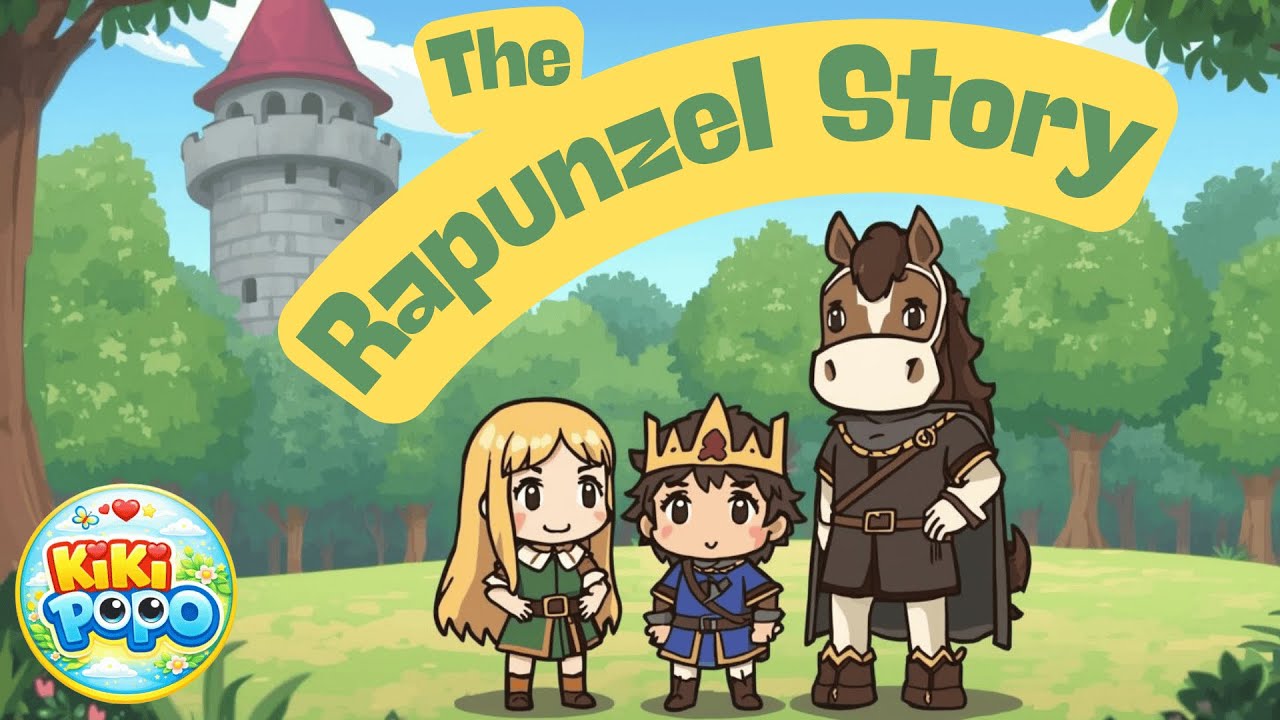 Rapunzel – Full Fairy Tale Story for Kids | Magical Tower Adventure