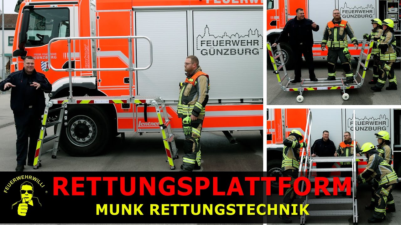 Die RETTUNGSPLATTFORM kann mehr #munk