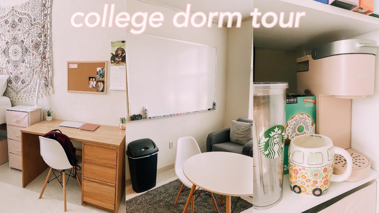COLLEGE DORM TOUR 2020 // junior in hybrid school