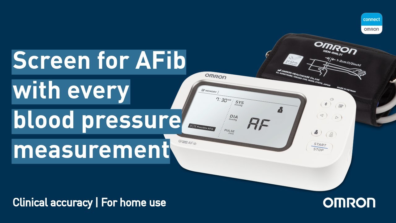 How to Use the OMRON Gold Upper Arm Blood Pressure Monitor with AFib Screening Technology
