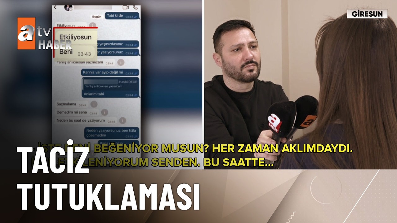 16 yaşındaki kıza taciz iddiası - atv Ana Haber 11 Şubat 2026