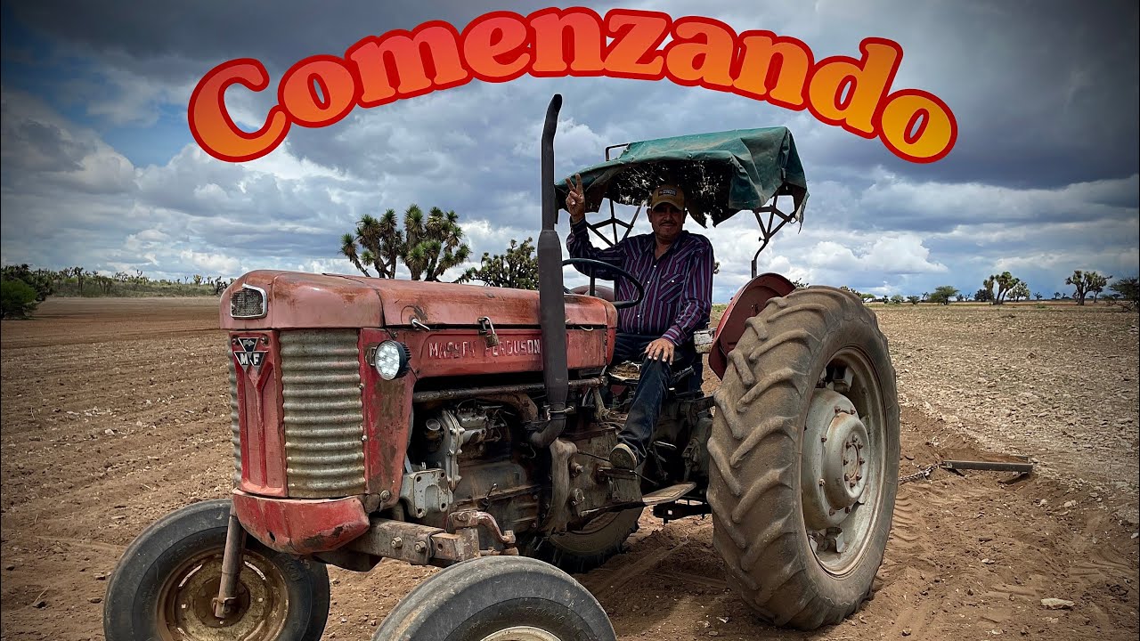 Primer día de siembras aquí en Zacatecas!!