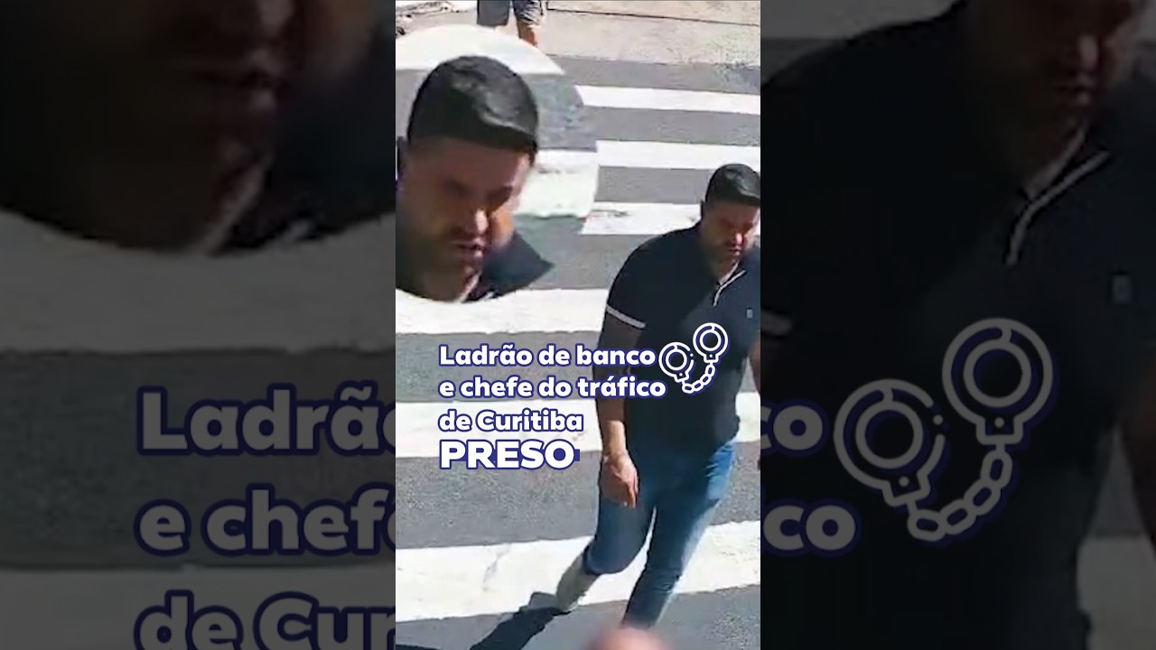 Ladr&atilde;o de Banco preso pelo Smart Sampa