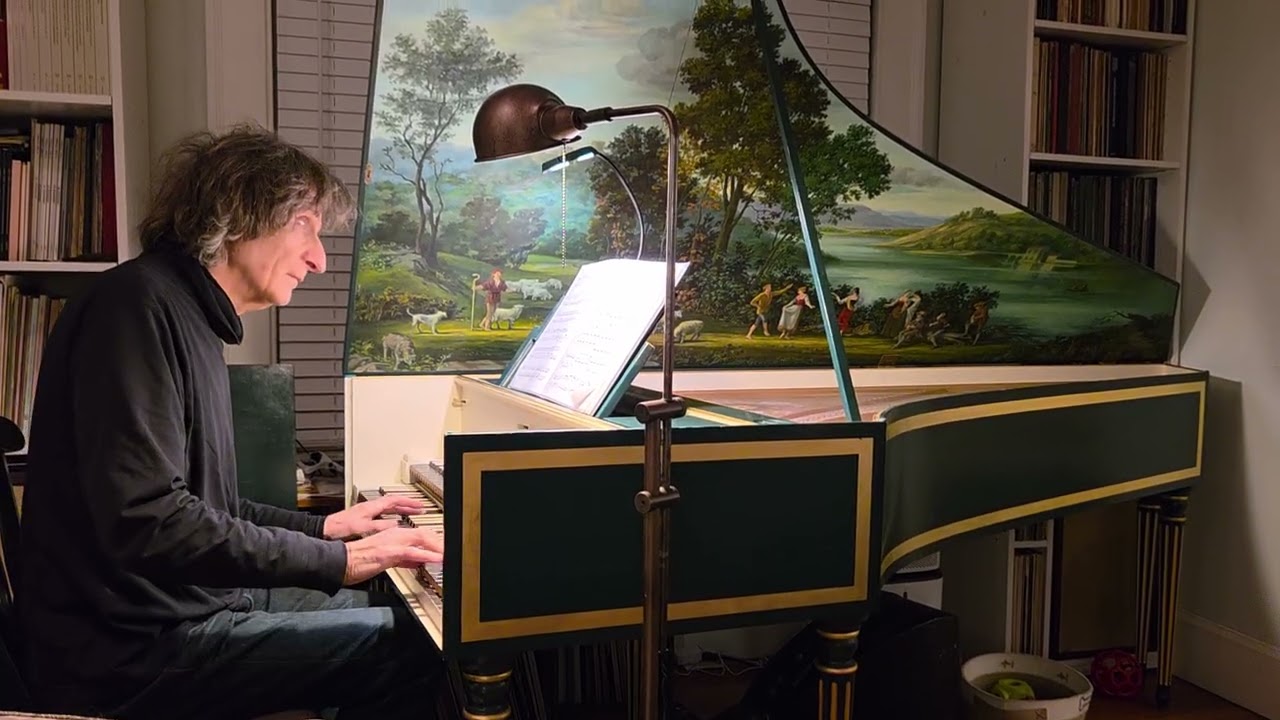 Fred Green on harpsichord 2/14/26