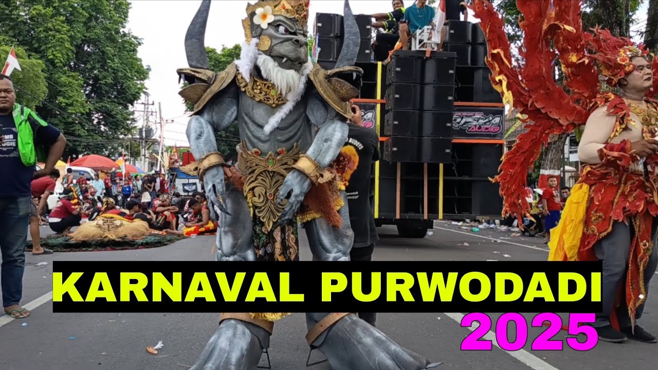 KARNAVAL PURWODADI ♥️ HUT RI KE 80 2025 FULL DURASI 