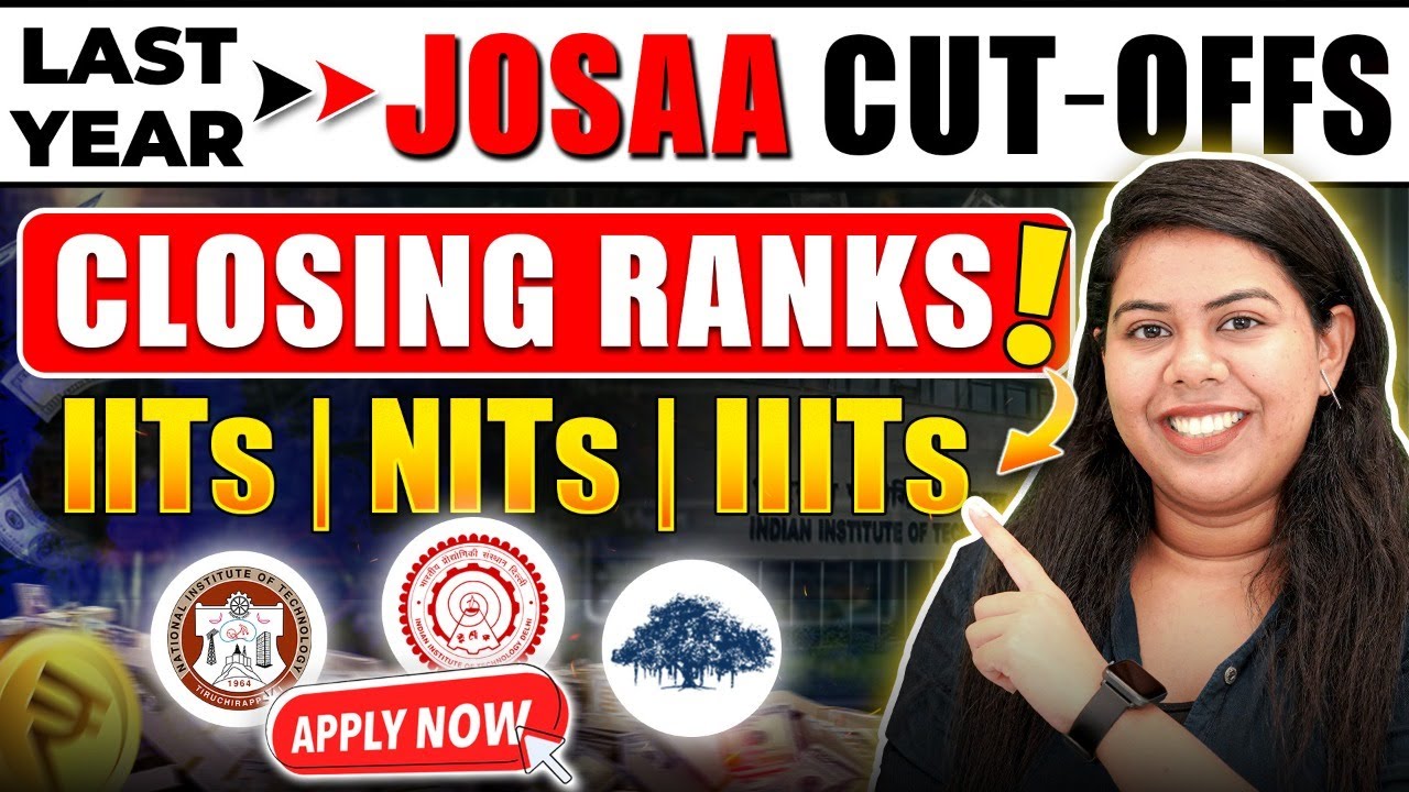 🚨Shocking JoSAA Cut-Off Trends! IIT, NIT, IIIT Closing Ranks📊 #BTech2025 #JoSAA #IIT #NIT #IIIT #CSE