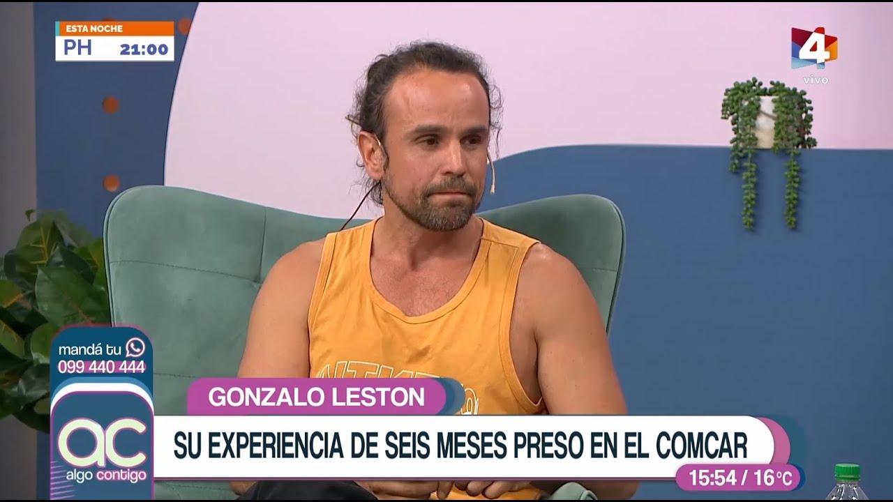 Algo Contigo - Gonzalo Leston y su historia adentro del Comcar