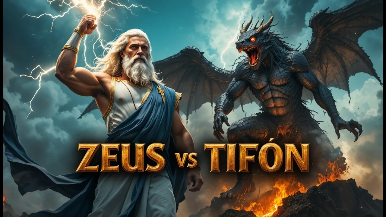 Zeus vs TIFÓN: la pesadilla de los Dioses del Olimpo