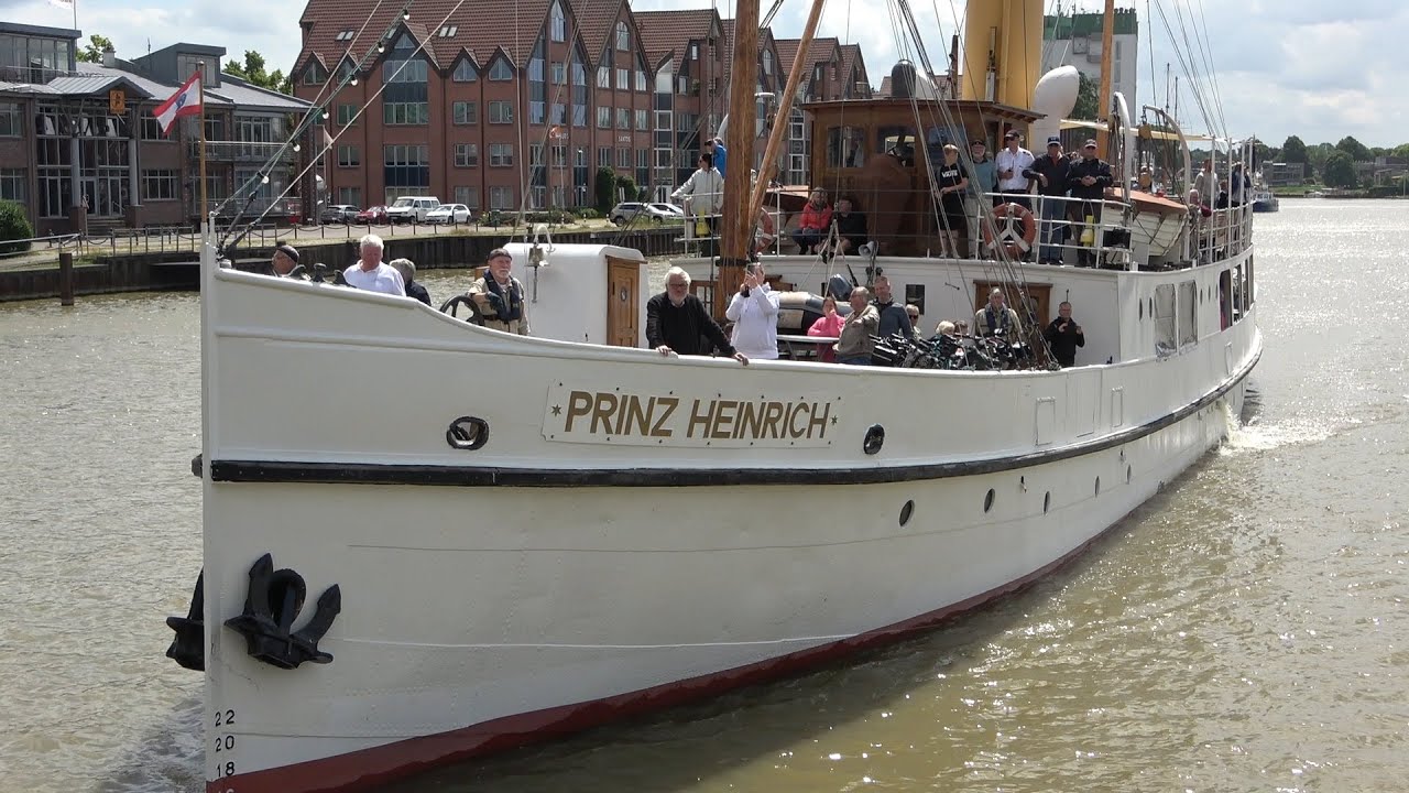 Prinz Heinrich - ein historischer Seebäderdampfer in Leer