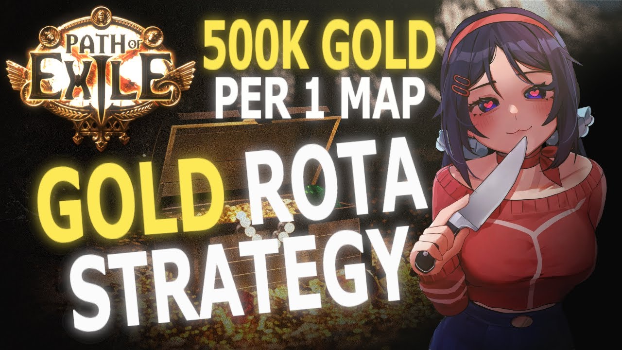 500K GOLD PER 1 MAP🤑GOLD ROTA STRATEGY💰RAGE VORTEX🌪️ | PATH OF EXILE 3.26