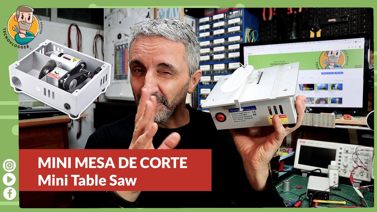 Mini Mesa de Corte - Mini Table Saw