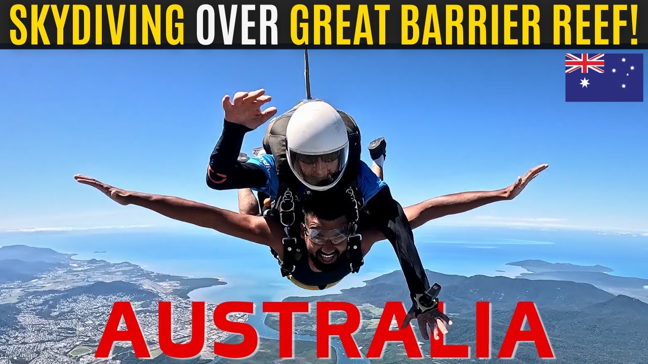 Skydiving in Australia’s Adventure Capital: Cairns, Queensland! 🇦🇺