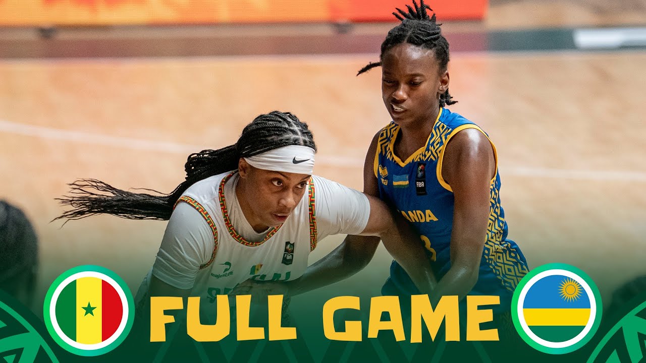 Senegal v Rwanda | Full Basketball Game | FIBA Women's AfroBasket 2025