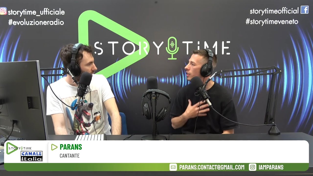 PARANS AI MICROFONI DI STORYTIMEOFFICIAL