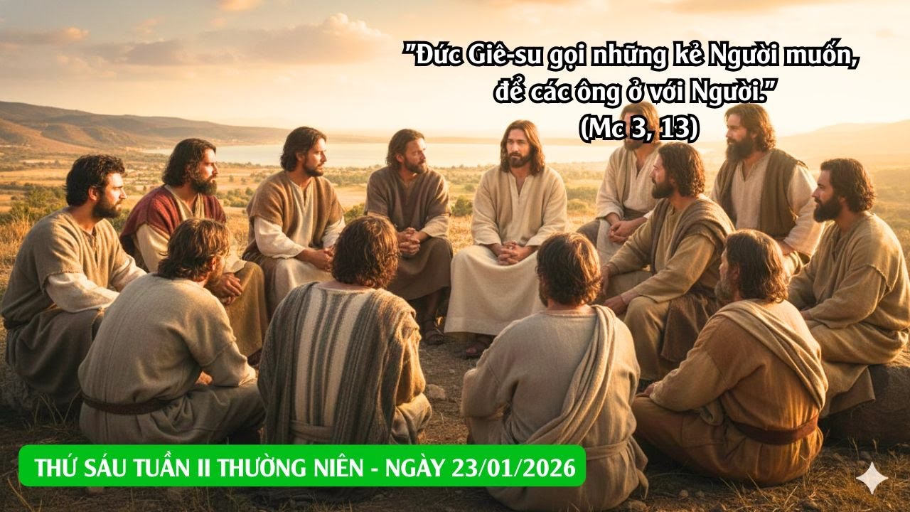 Suy Niệm Lời Chúa – Thứ Sáu Tuần II Thường Niên – Ngày 23.01.2026