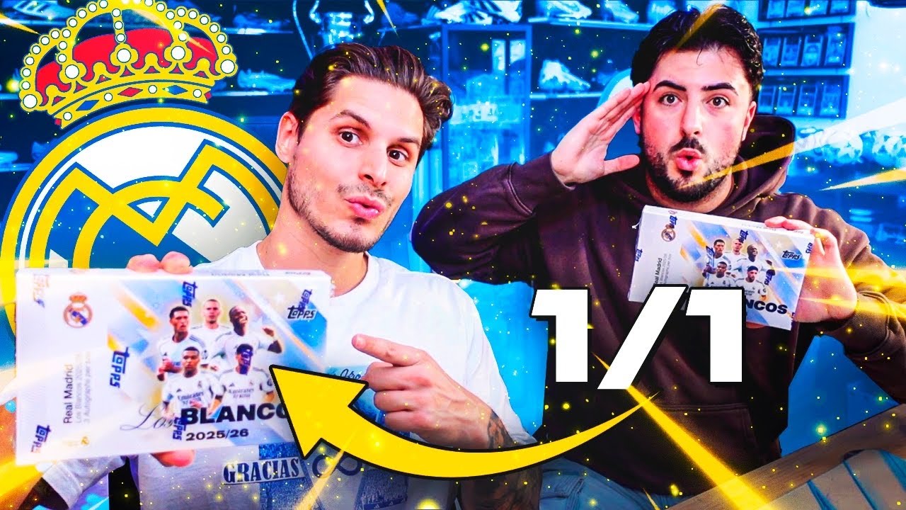 QUE PASADA DE COLECCION!! SACAMOS 1/1 EN LA PRIMERA CAJA DE LOS BLANCOS!!
