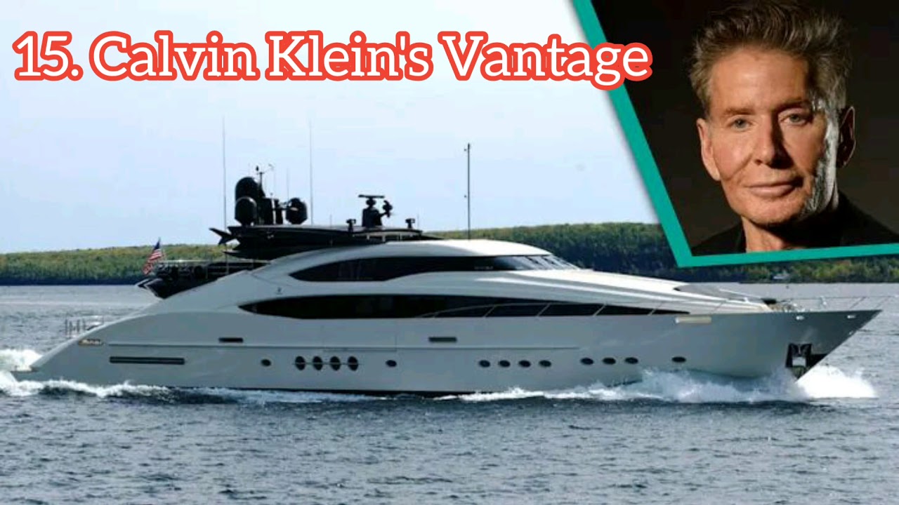 25 Extravagant Yachts Owned by Celebrities