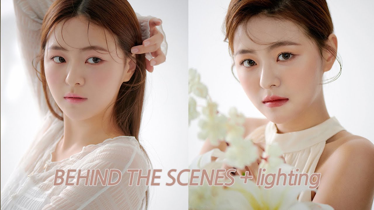 뷰티화보를 지속광으로 촬영해보자 (photo shoot behind the scens) nanlite forza500+fs300