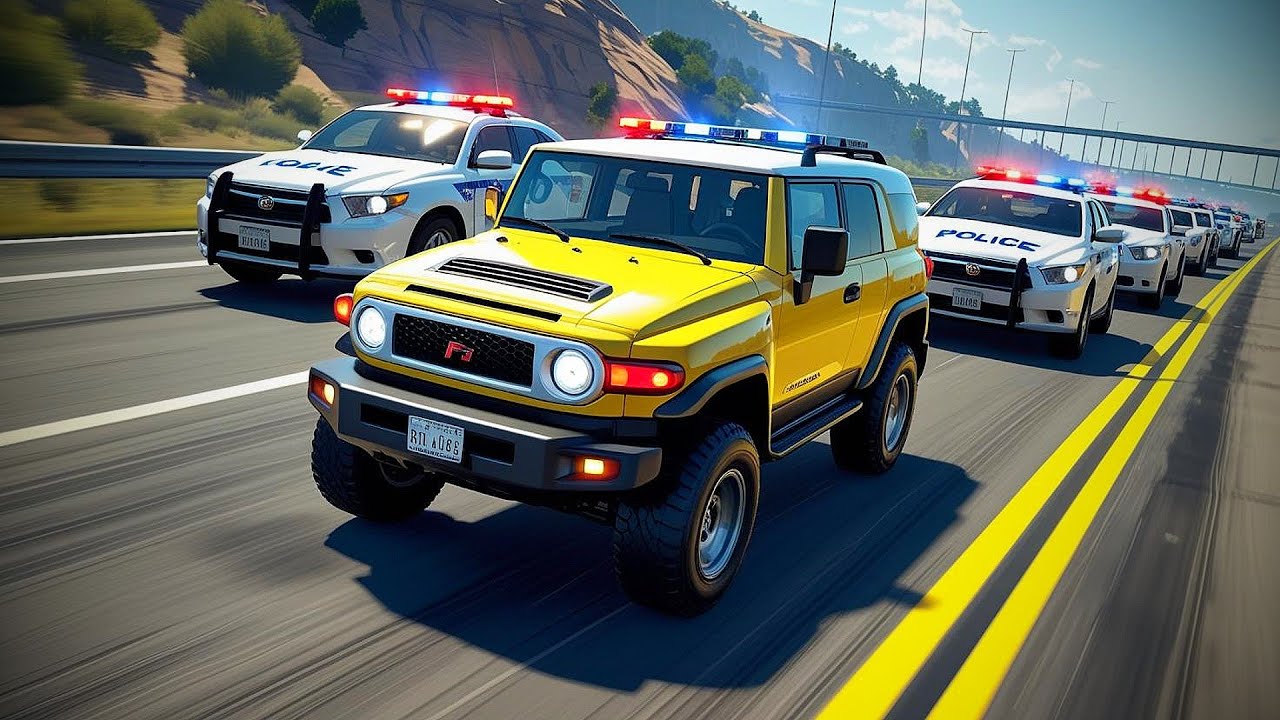 Погоня от Полиции в GTA 5 Amazing Free RP