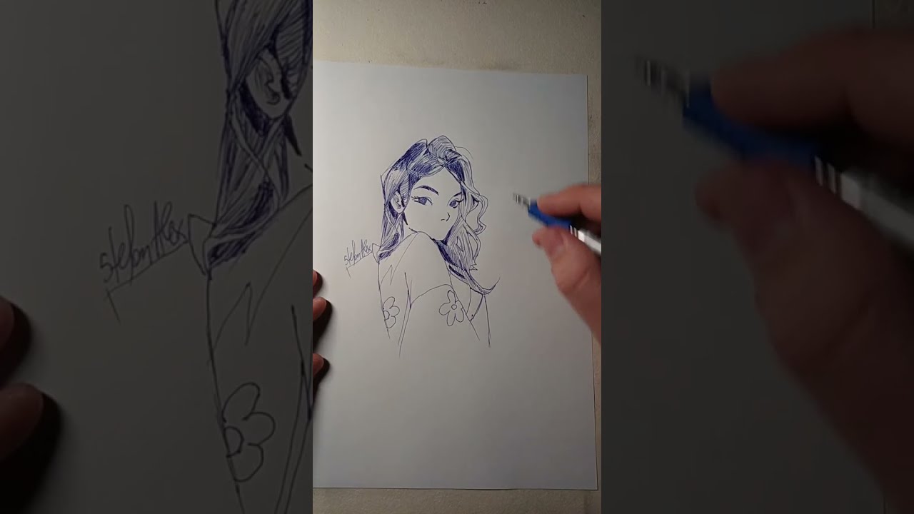 Cute girls drawing part 4