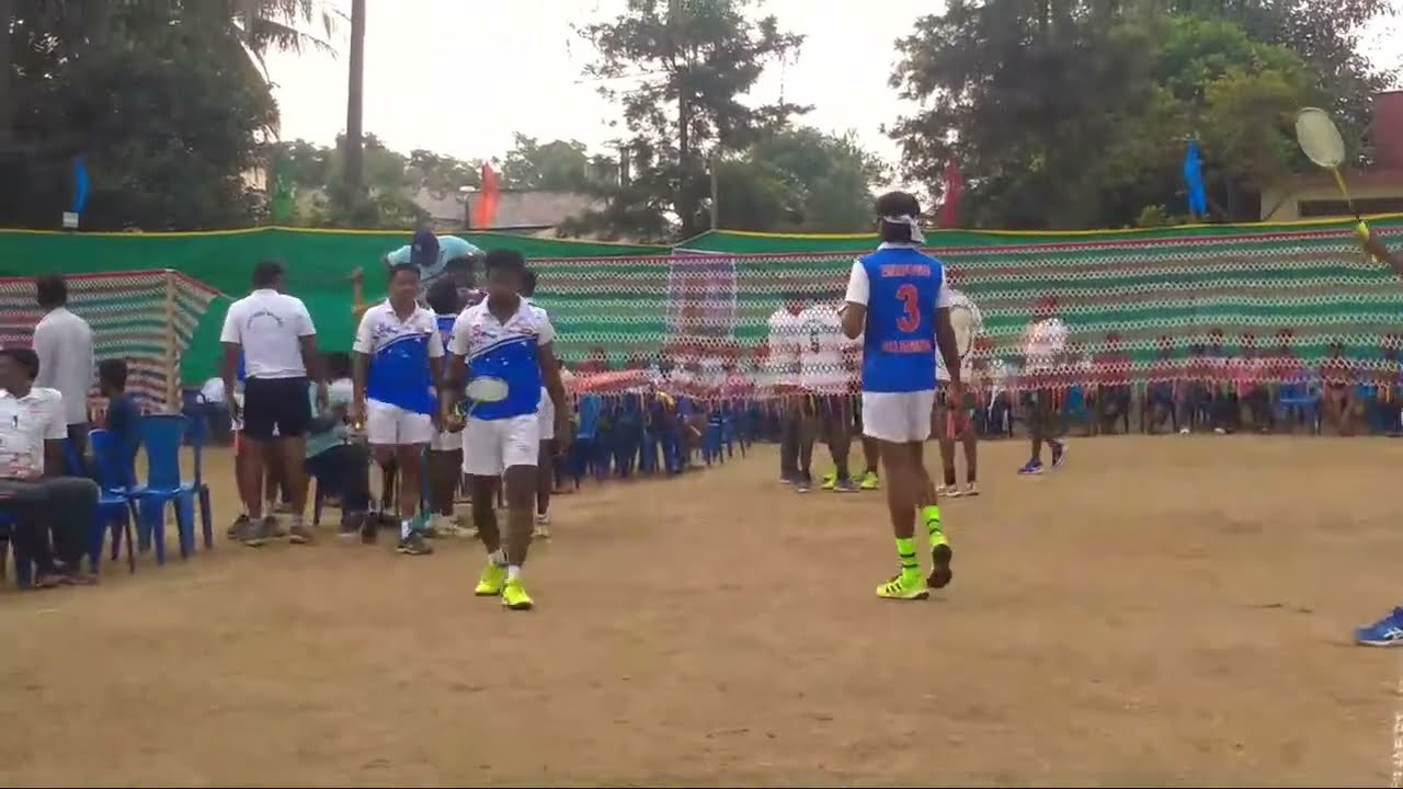 southern railways vs Tamilnadu postal All India league match #ballbadmintion #sports