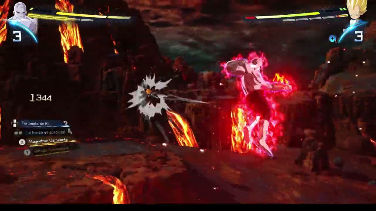 Jiren 100% vs Vegeta kid ssj Dragon Ball Sparking Zero Gameplay