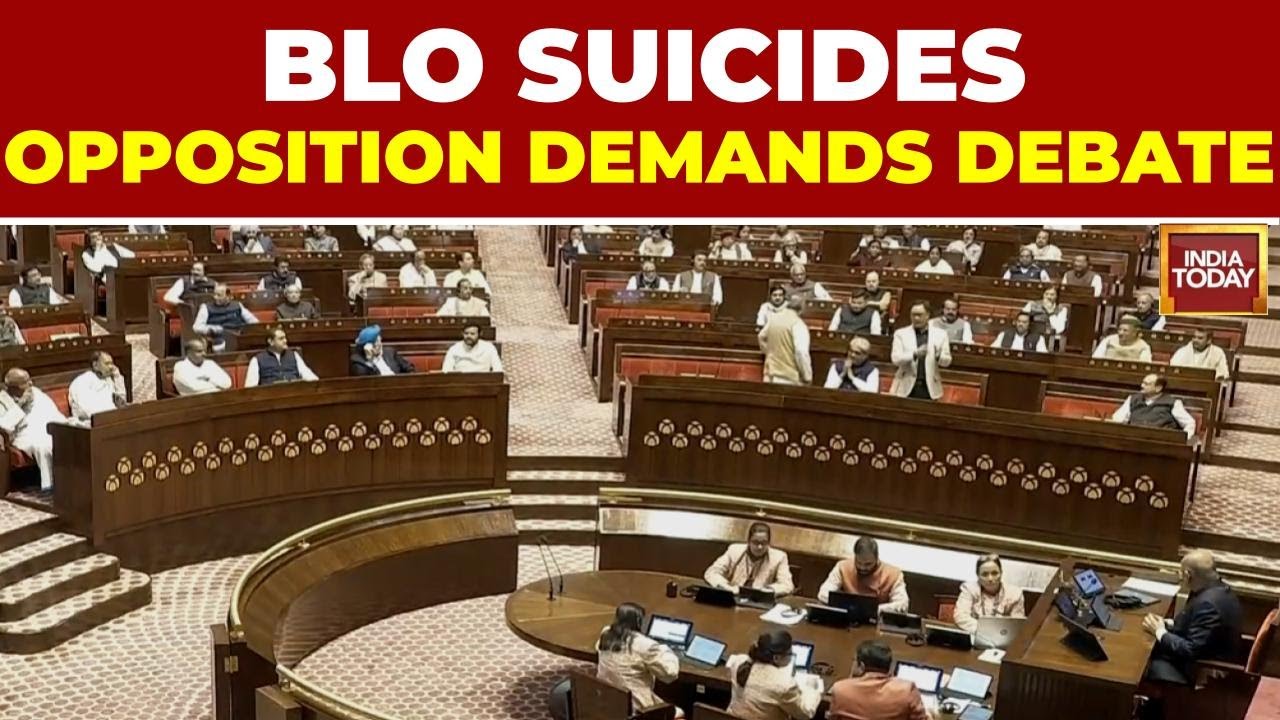 Winter Session: Opposition Corners Govt on BLO Suicides, Demands Debate on SIR Exercise