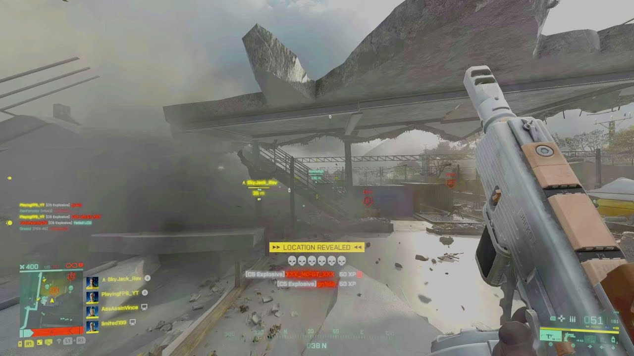 Battlefield 2042 : 126 kills Rush PS5  Portal Gameplay (Thank you Squid)